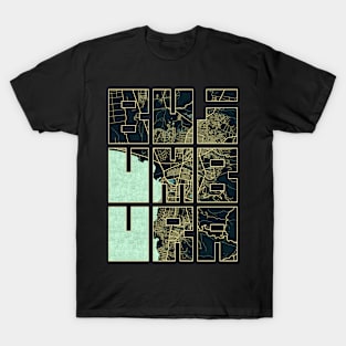 Bujumbura, Usumbura, Burundi City Map Typography - Summer T-Shirt